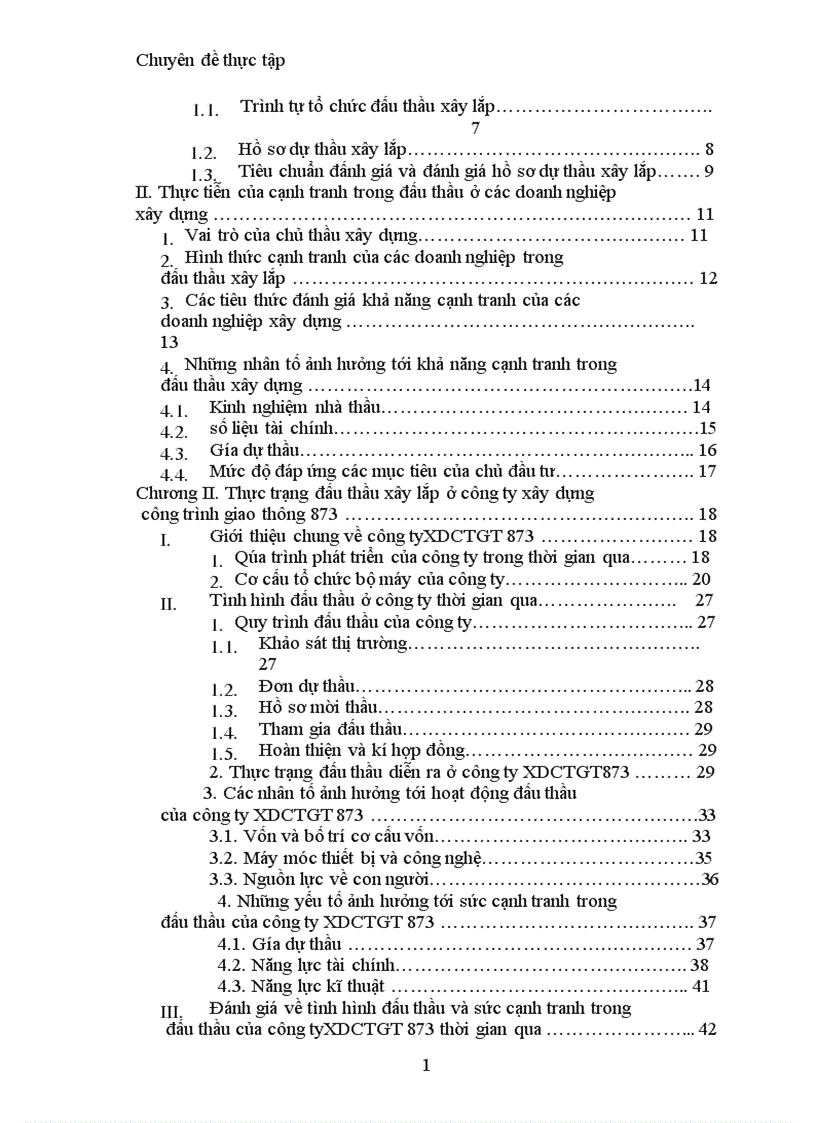image for page Thực trạng và giải pháp nhằm nâng cao sức cạnh tranh trong đấu thầu ở công ty xây dựng công trình giao thông 873 1
