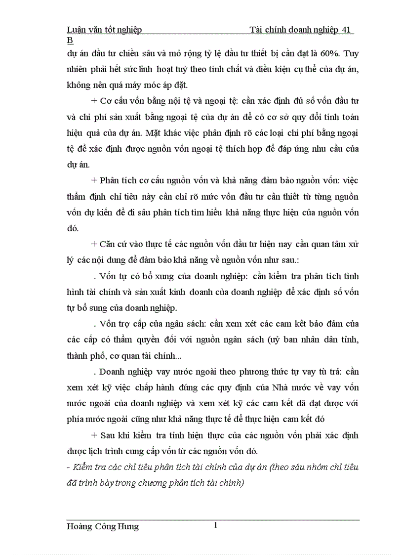 image for page Hoàn thiện công tác thẩm định tài chính dự án xây dựng khu chung cư cao tầng cao cấp 15 17 phố Ngọc Khánh