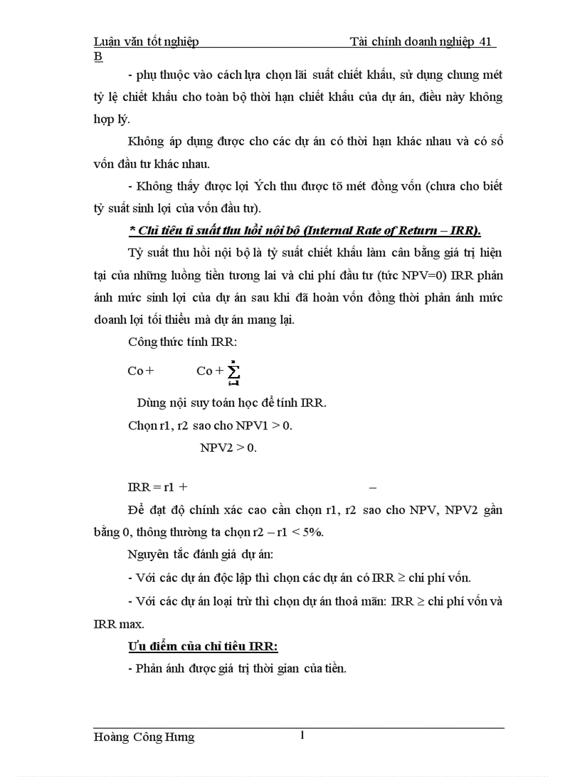 image for page Hoàn thiện công tác thẩm định tài chính dự án xây dựng khu chung cư cao tầng cao cấp 15 17 phố Ngọc Khánh