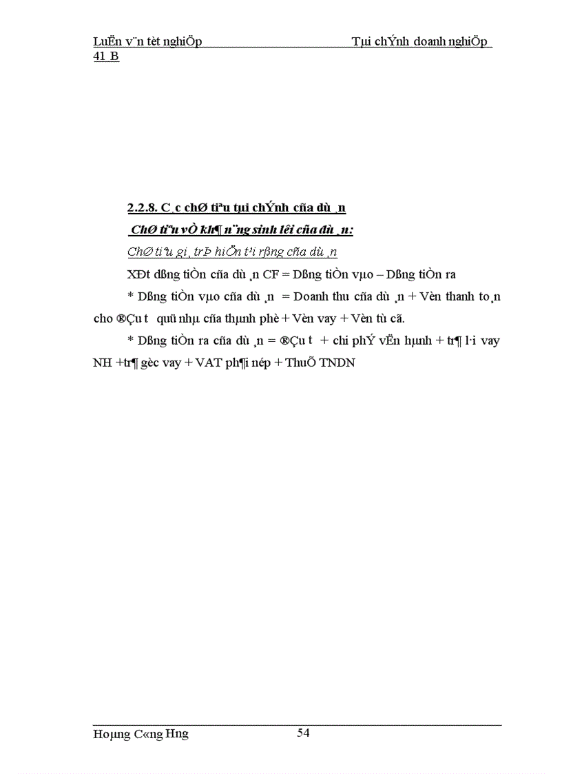 image for page Hoàn thiện công tác thẩm định tài chính dự án xây dựng khu chung cư cao tầng cao cấp 15 17 phố Ngọc Khánh