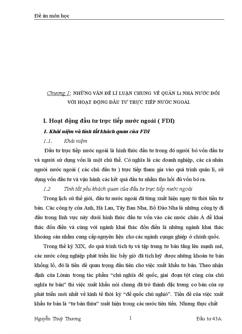 image for page Quản lý nhà nước đối với hoạt động đầu tư trực tiếp nước ngoài ở Việt Nam 1