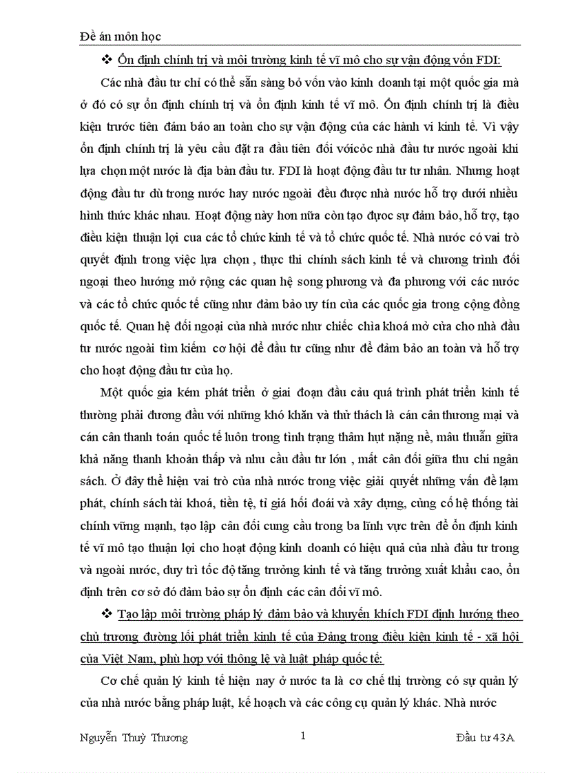 image for page Quản lý nhà nước đối với hoạt động đầu tư trực tiếp nước ngoài ở Việt Nam 1