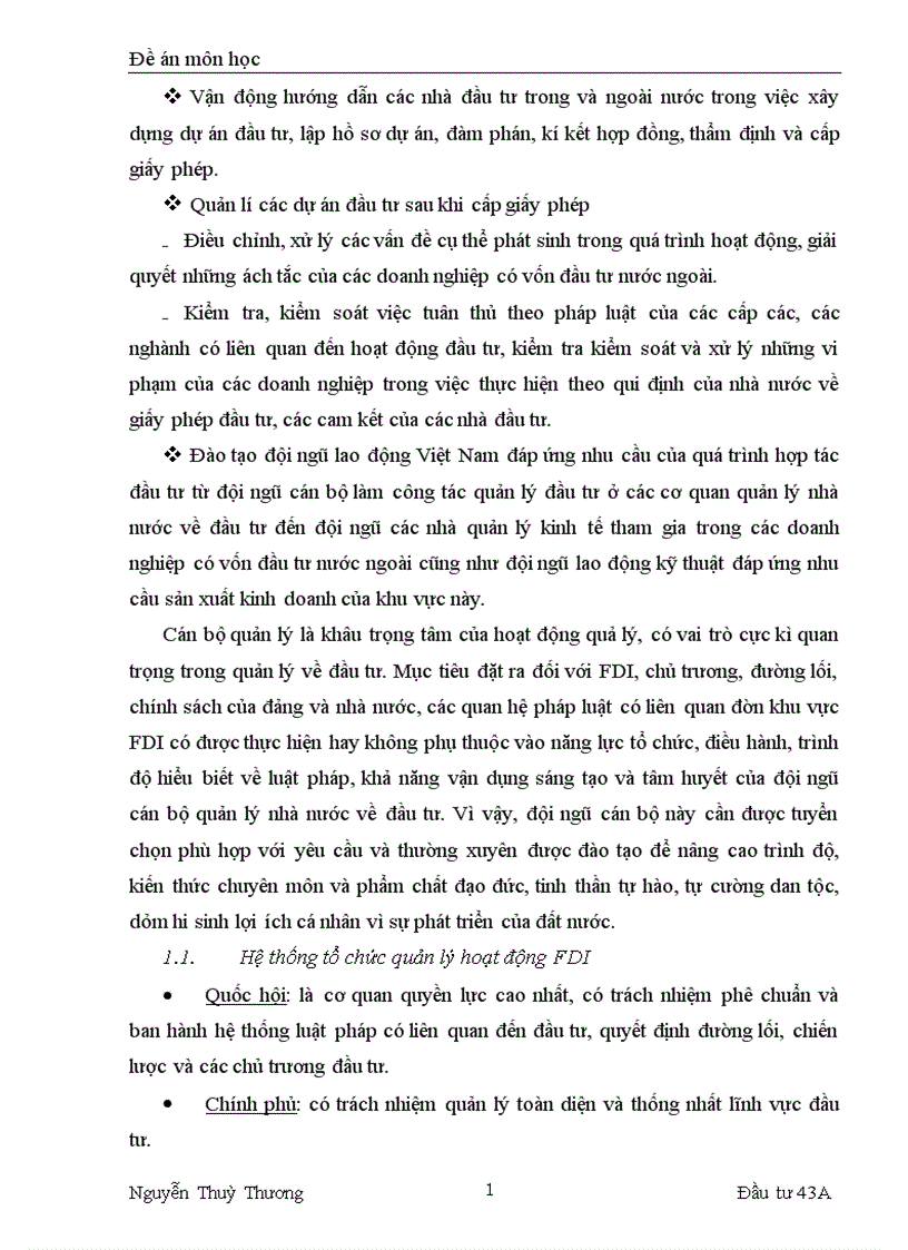 image for page Quản lý nhà nước đối với hoạt động đầu tư trực tiếp nước ngoài ở Việt Nam 1