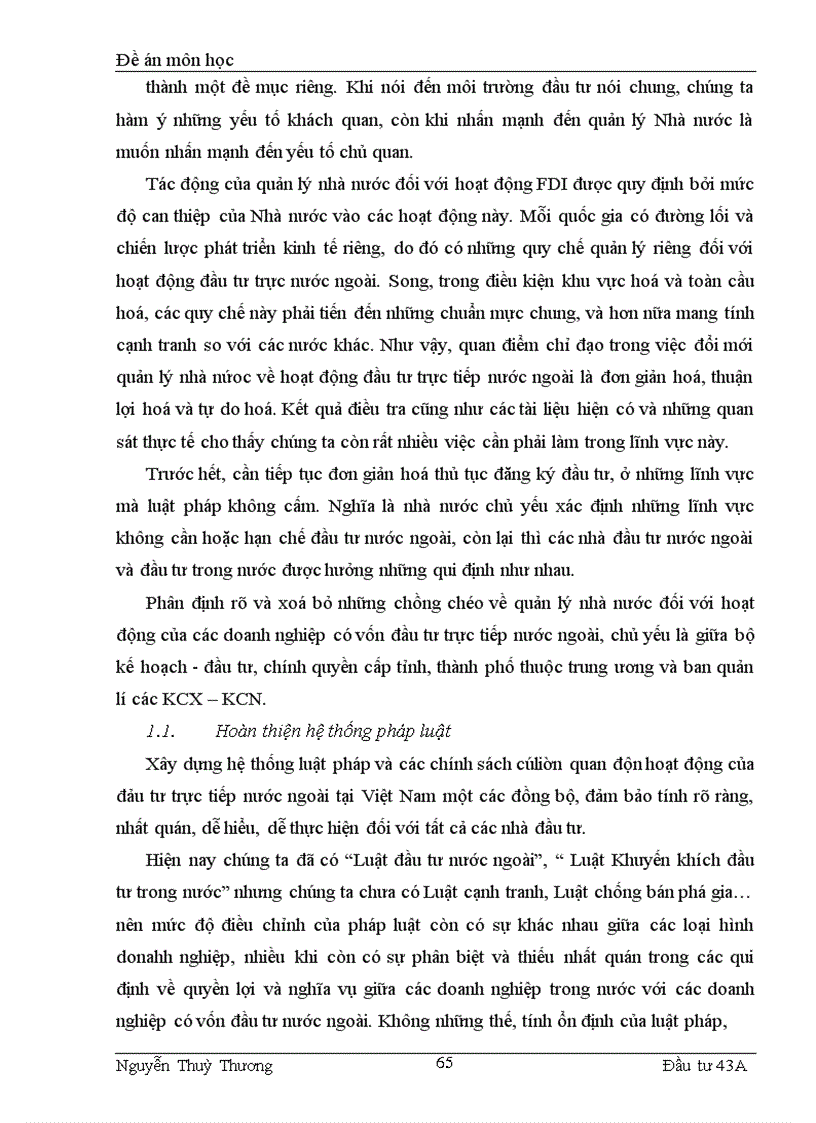 image for page Quản lý nhà nước đối với hoạt động đầu tư trực tiếp nước ngoài ở Việt Nam 1