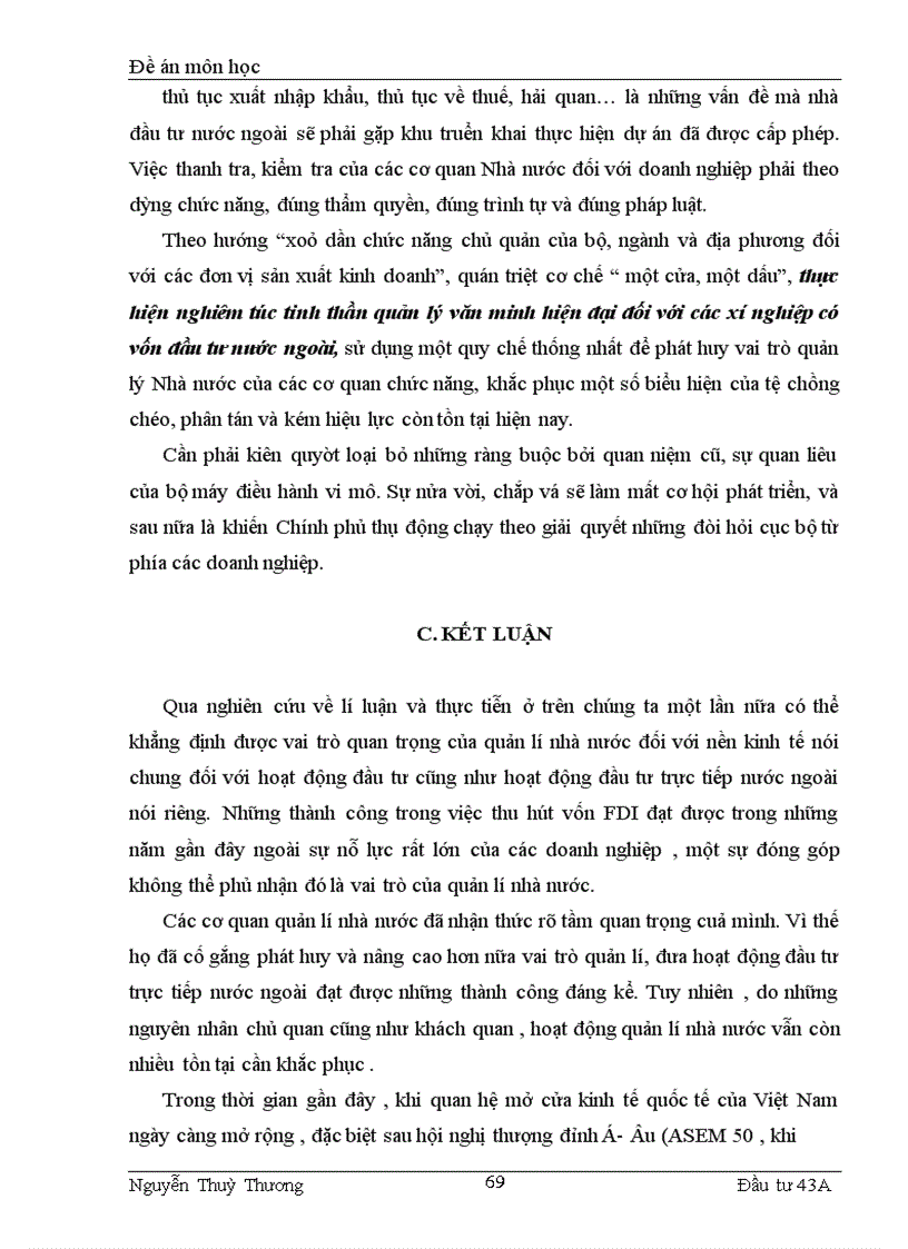 image for page Quản lý nhà nước đối với hoạt động đầu tư trực tiếp nước ngoài ở Việt Nam 1