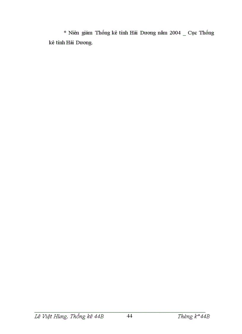 image for page Vận dụng phương pháp dãy số thời gian đánh giá năng suất Lúa tỉnh Hải Dương giai đoạn 1995 2004 và dự đoán đến năm 2007 1