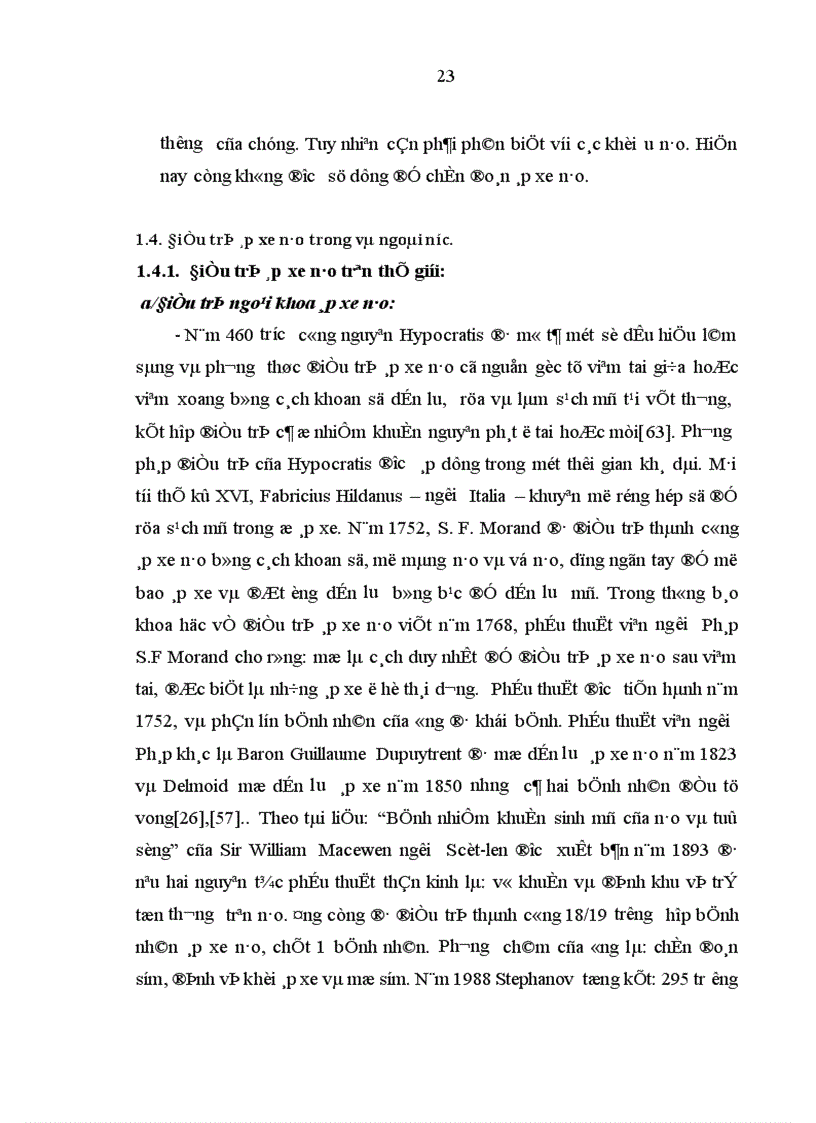 image for page Đặc điểm lâm sàng cận lâm sàng áp xe n o ở trẻ em