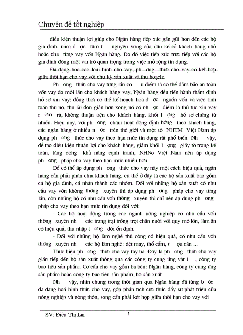 image for page Phân tích đánh giá thực trạng hoạt động tín dụng đối với hộ sản xuất tại NHNo PTNT Quỳnh Nhai Tỉnh Sơn La