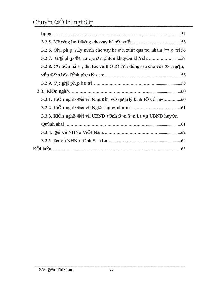 image for page Phân tích đánh giá thực trạng hoạt động tín dụng đối với hộ sản xuất tại NHNo PTNT Quỳnh Nhai Tỉnh Sơn La