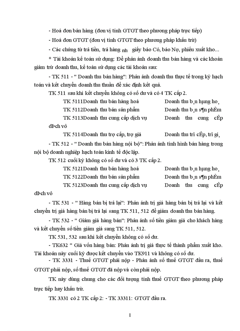 image for page Tổ chức kế toán bán hàng và xác định kết quả hoạt động sản xuất kinh doanh ở Nhà máy quy chế Từ Sơn 1
