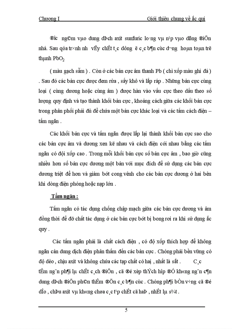 image for page Giới thiệu chung về ắc qui