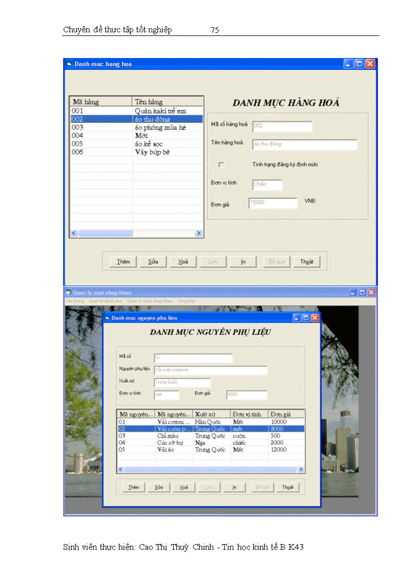 image for page Xây dựng hệ thống thông tin quản lý hoạt động xuất nhập khẩu hàng đầu tư gia công từ nguyên phụ liệu nhập khẩu 1