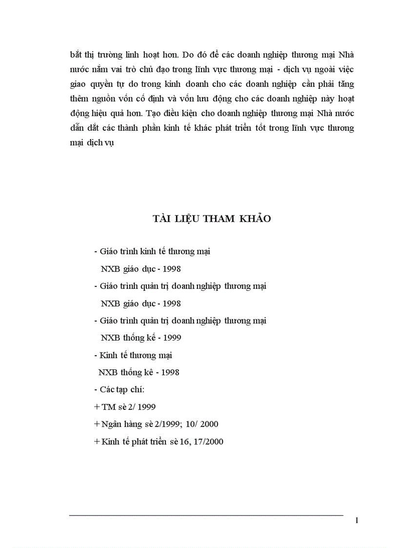 image for page Vốn và hiệu quả sử dụng vốn trong các Doanh nghiệp thương mại