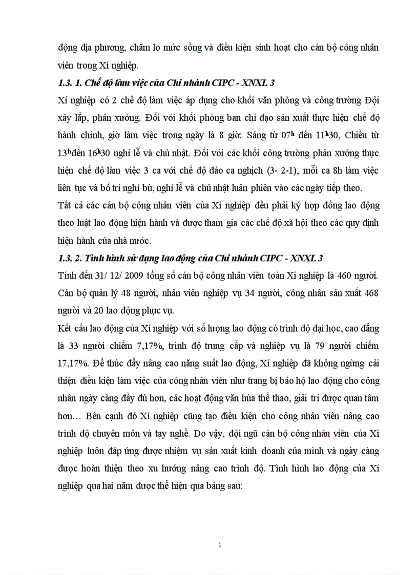 image for page Phân tích tình hình tài chính của Chi nhánh CIPC Xí nghiệp Xây lắp 3 Sông Công