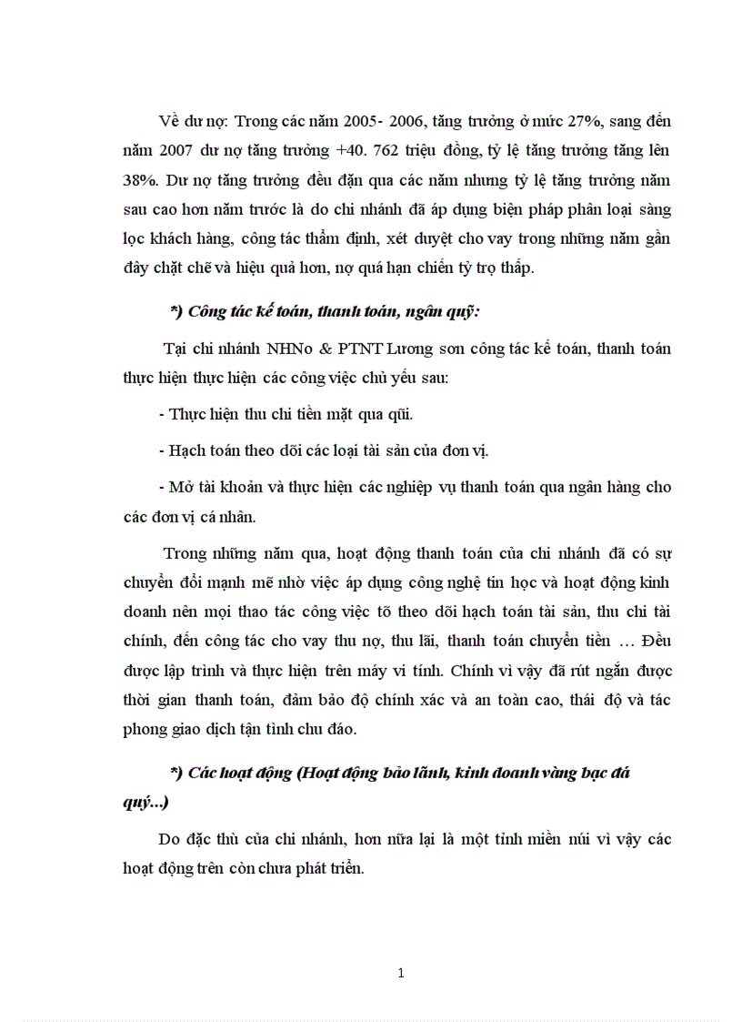 image for page Giải pháp mở rộng huy động vốn tại chi nhánh NHNo PTNT huyện Lương sơn Tỉnh Hòa Bình