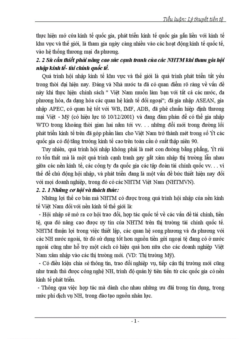 image for page Các giải pháp tăng cường khả năng cạnh tranh của các ngân hàng thương mại việt nam để tham gia hội nhập kinh tế tài chính khu vực và thế giới 1