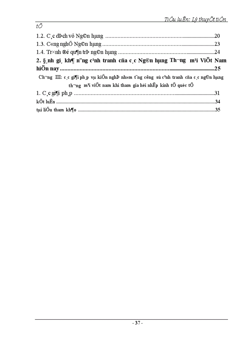 image for page Các giải pháp tăng cường khả năng cạnh tranh của các ngân hàng thương mại việt nam để tham gia hội nhập kinh tế tài chính khu vực và thế giới 1