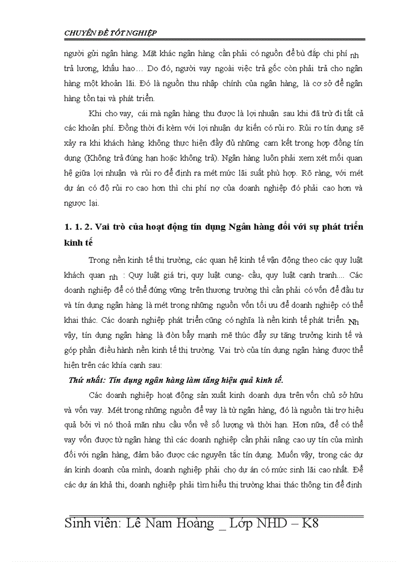 image for page Giải pháp nâng cao chất lượng tín dụng tại Ngân hàng Đầu tư và phát triển chi nhánh Quang Trung 1