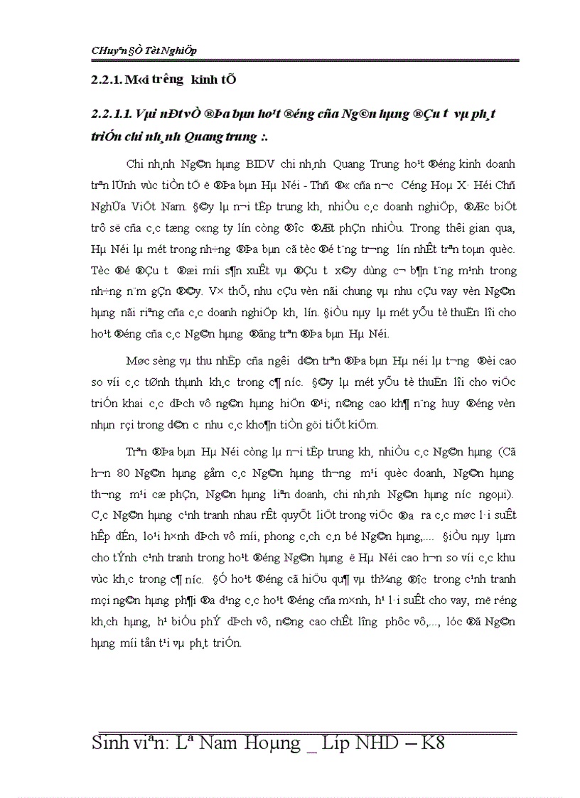 image for page Giải pháp nâng cao chất lượng tín dụng tại Ngân hàng Đầu tư và phát triển chi nhánh Quang Trung 1