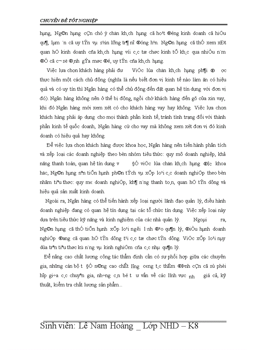image for page Giải pháp nâng cao chất lượng tín dụng tại Ngân hàng Đầu tư và phát triển chi nhánh Quang Trung 1