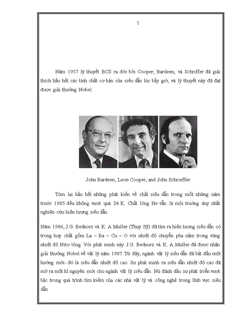 image for page Hiện tượng siêu dẫn và những ứng dụng trong khoa học đời sống