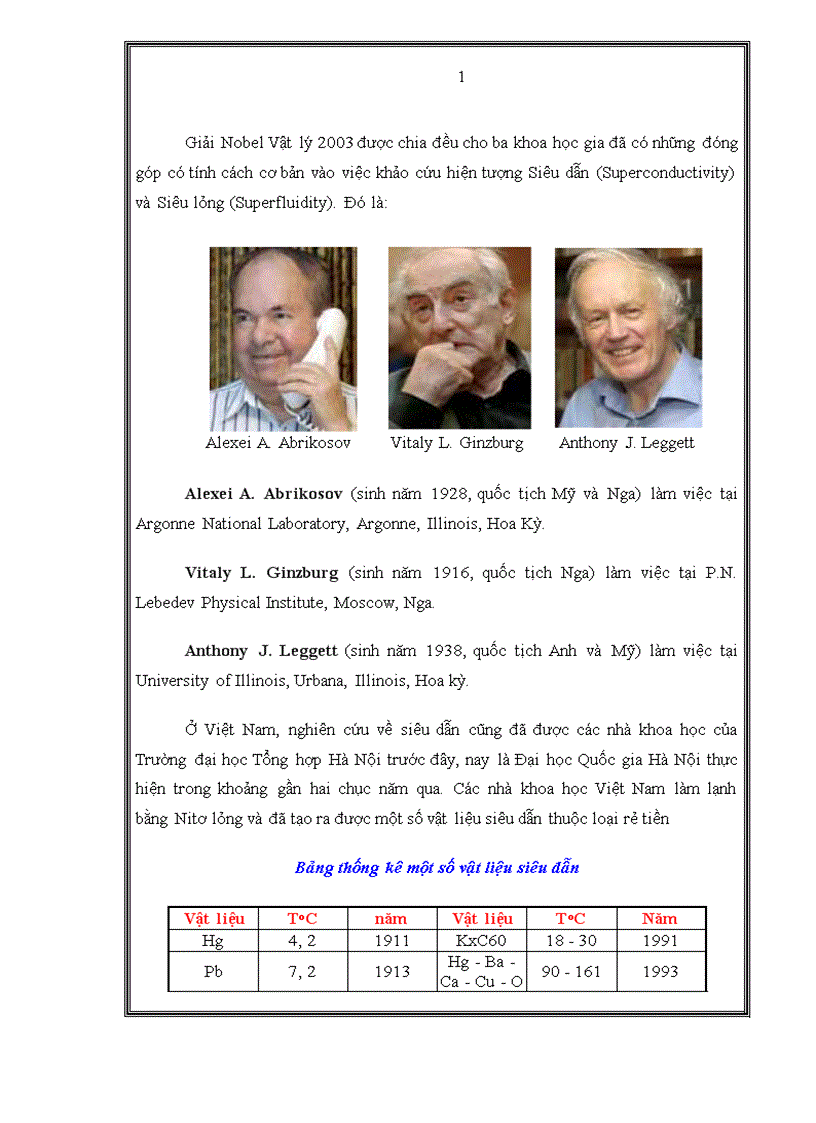 image for page Hiện tượng siêu dẫn và những ứng dụng trong khoa học đời sống