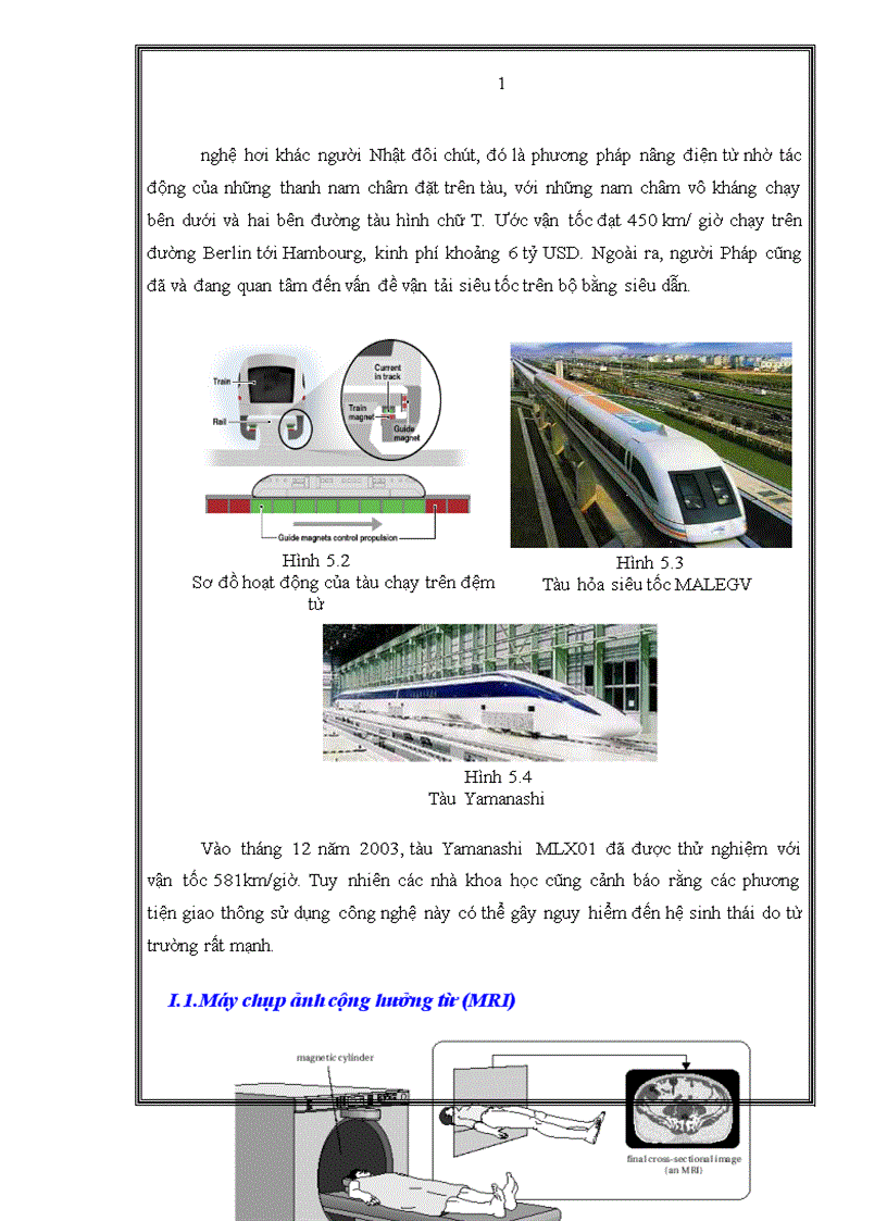 image for page Hiện tượng siêu dẫn và những ứng dụng trong khoa học đời sống