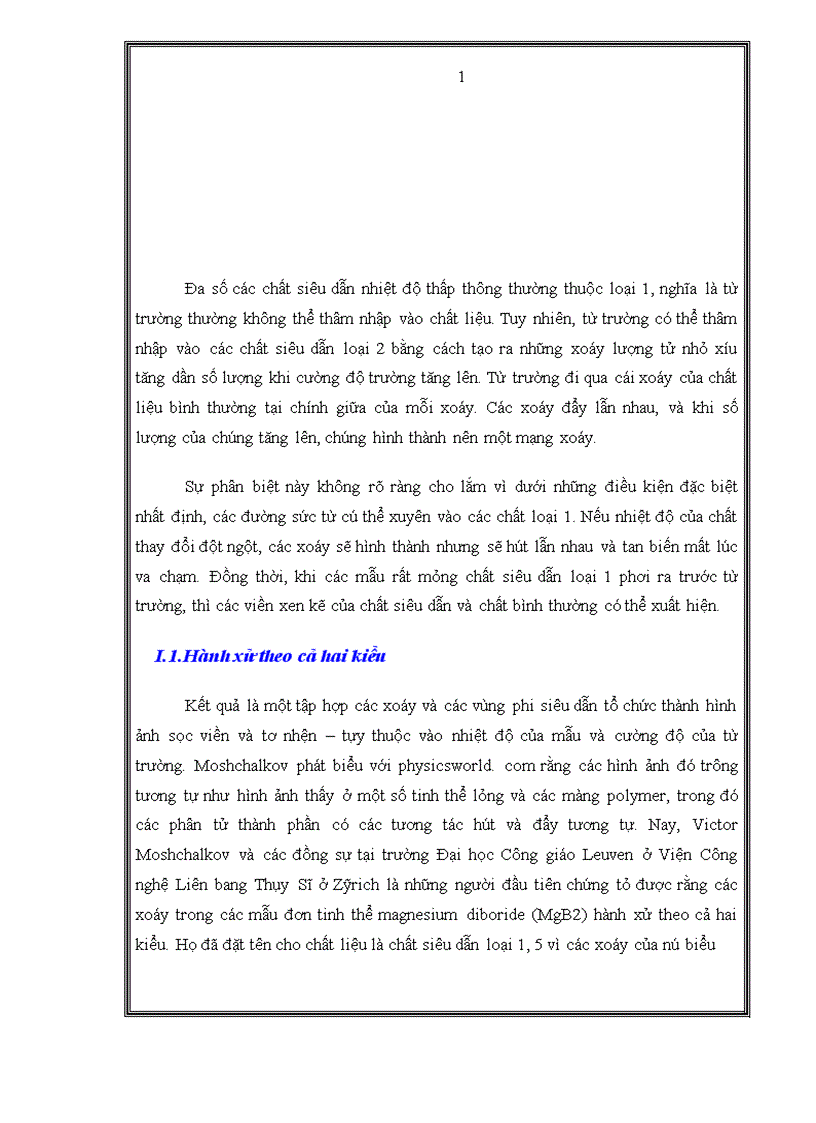 image for page Hiện tượng siêu dẫn và những ứng dụng trong khoa học đời sống