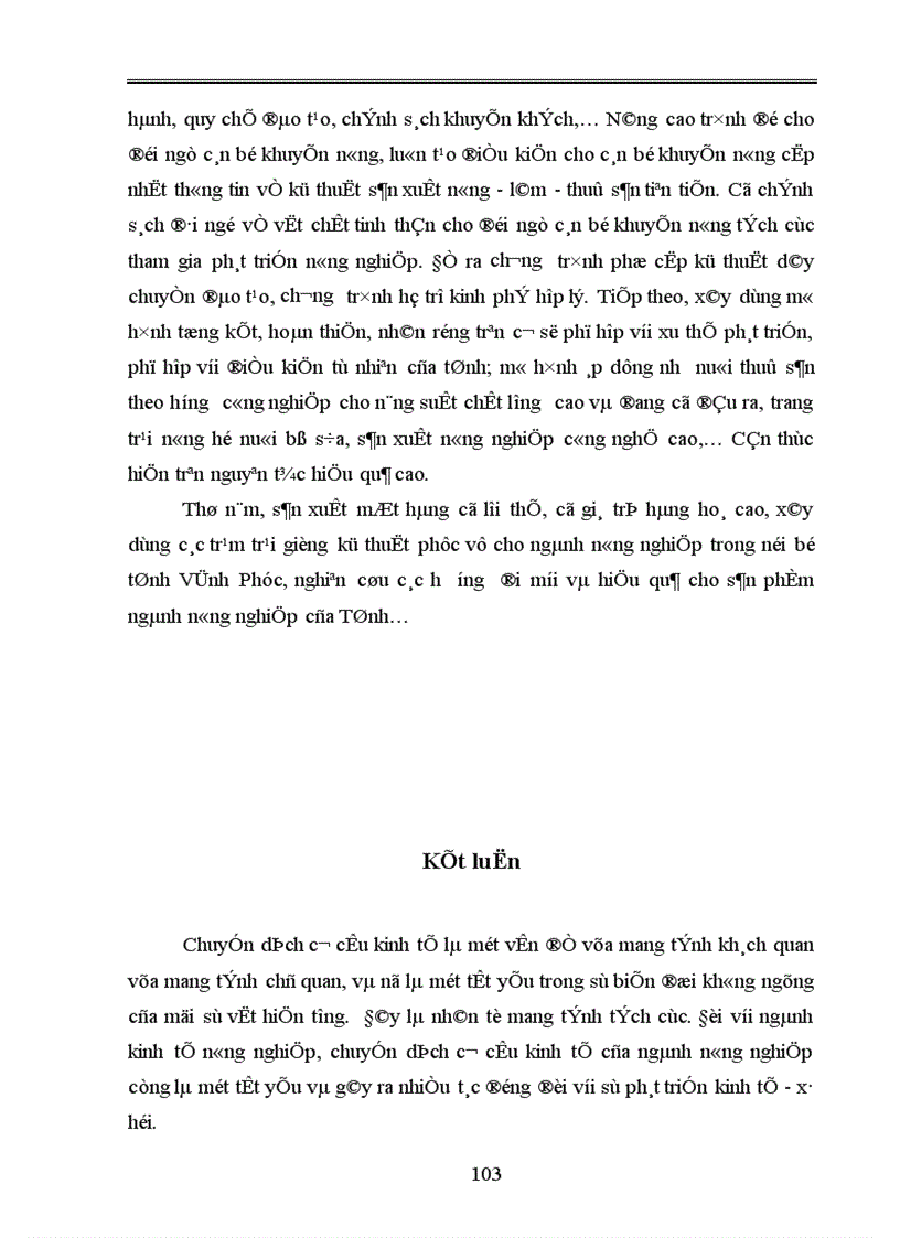 image for page Phương hướng và giải pháp thúc đẩy chuyển dịch cơ cấu kinh tế ngành nông nghiệp Tỉnh Vĩnh Phúc giai đoạn 2004 2010