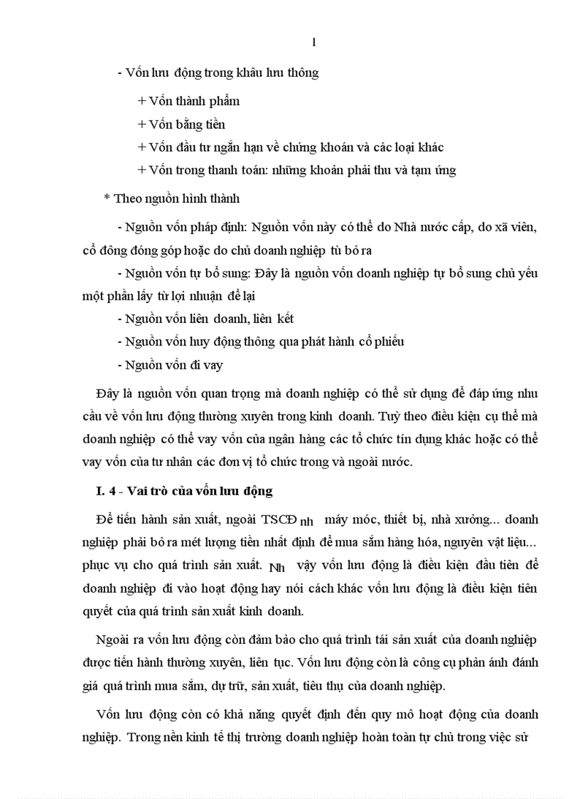 image for page Vốn lưu động và hiệu quả sử dụng vốn lưu động tại Công ty Cổ phần Thiết bị thương mại 1