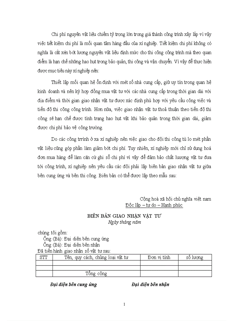 image for page Hoàn thiện công tác tổ chức hạch toán chi phí sản xuất và tính giá thành với việc tăng cường công tác quản trị tại Xí nghiệp xây lắp Điện Công Ty Điện Lực I