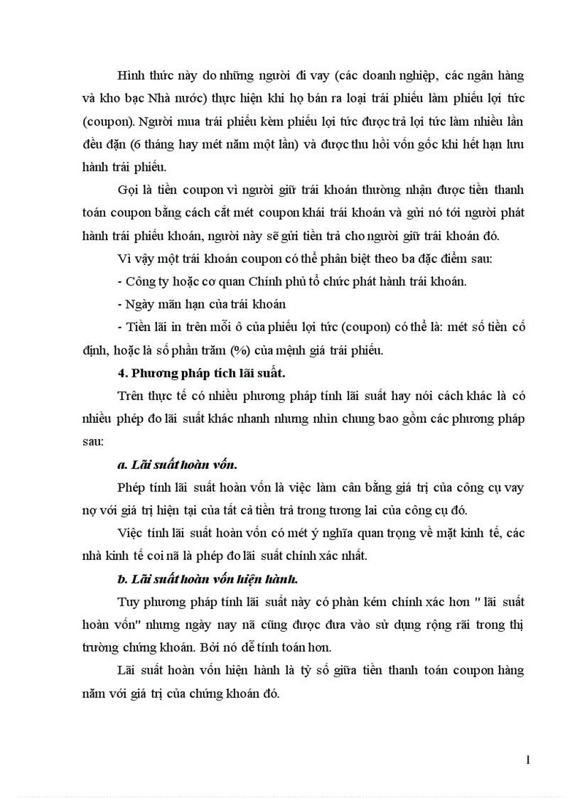 image for page Lãi suất và vai trò của lãi suất trong huy động vốn 1