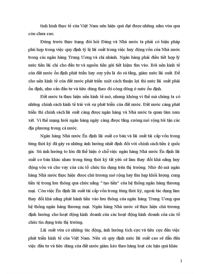 image for page Lãi suất và vai trò của lãi suất trong huy động vốn 1