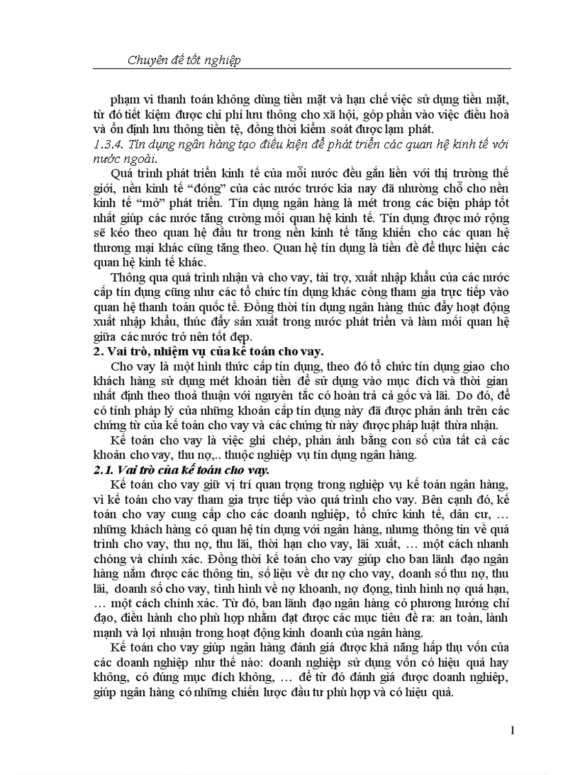 image for page Một số giải pháp nhằm nâng cao hiệu quả công tác kế toán cho vay tại NHNo và PTNT huyện Quế Võ 1