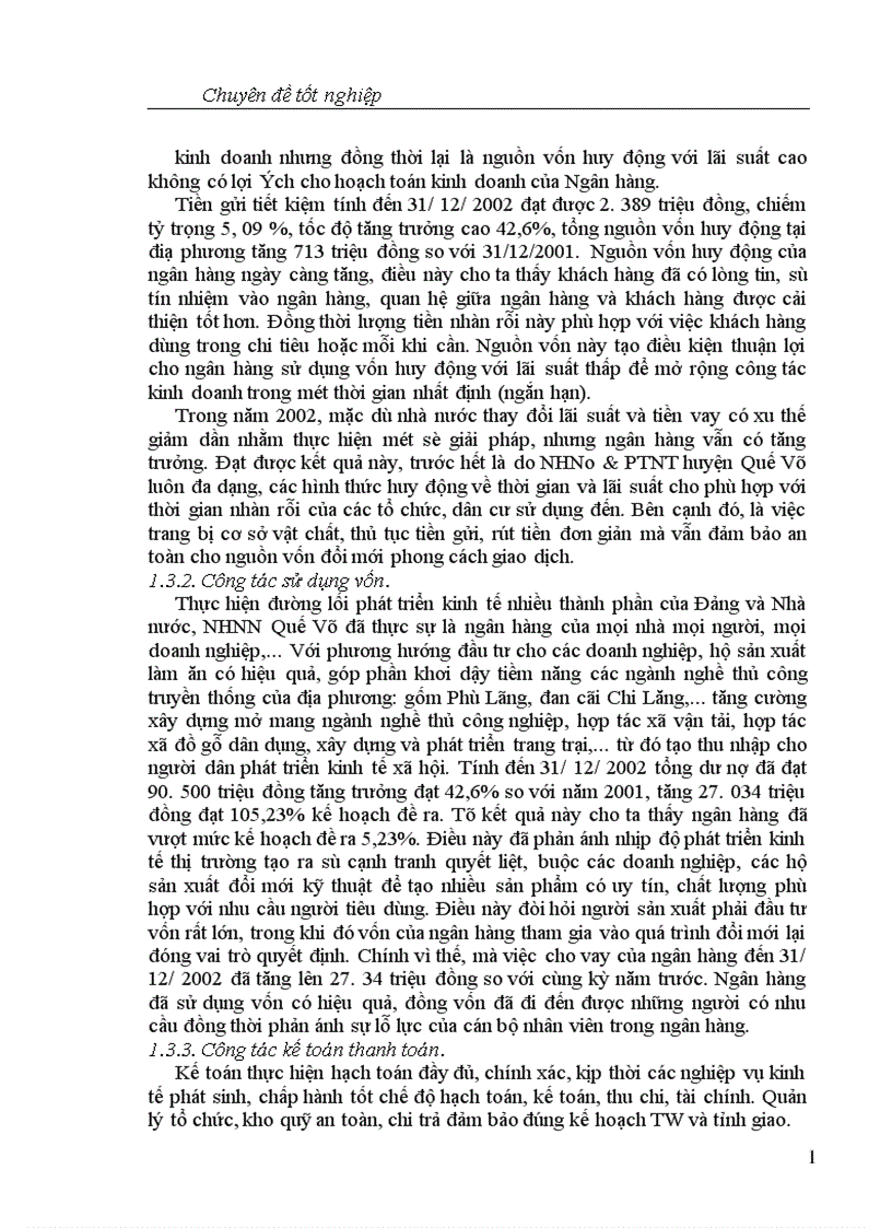 image for page Một số giải pháp nhằm nâng cao hiệu quả công tác kế toán cho vay tại NHNo và PTNT huyện Quế Võ 1