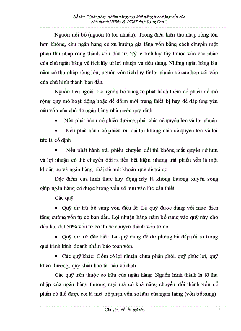 image for page Giải pháp nhằm nâng cao hiệu quả huy động vốn tại chi nhánh NHNo PTNT Tỉnh Lạng Sơn 1