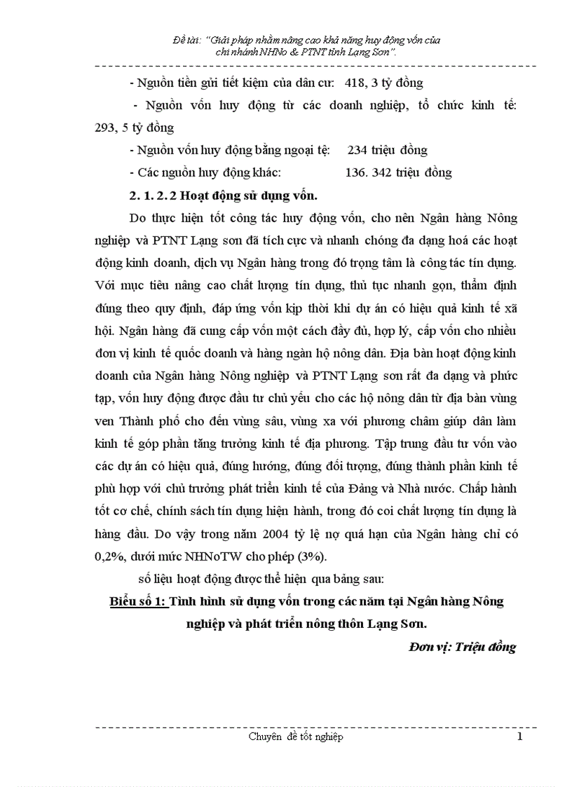 image for page Giải pháp nhằm nâng cao hiệu quả huy động vốn tại chi nhánh NHNo PTNT Tỉnh Lạng Sơn 1