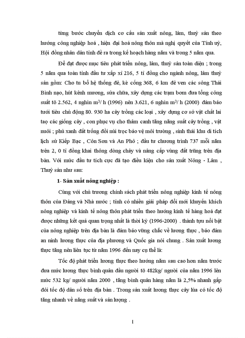 image for page Hệ thống chỉ tiêu CNH HĐH nông nghiệp và nông thôn và áp dụng các phương pháp phân tích thống kê để phân tích quá trình CNH HĐH ở tỉnh Hải Dương 1