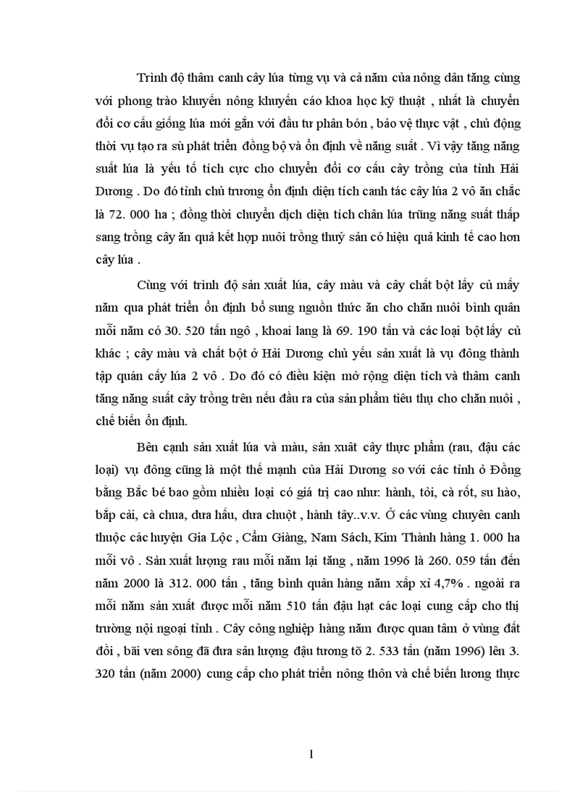 image for page Hệ thống chỉ tiêu CNH HĐH nông nghiệp và nông thôn và áp dụng các phương pháp phân tích thống kê để phân tích quá trình CNH HĐH ở tỉnh Hải Dương 1