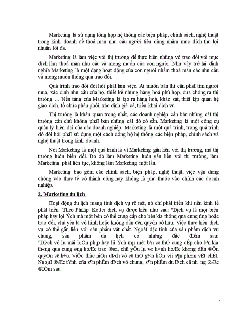 image for page Vận dụng các chính sách Marketing mix tại Trung tâm Du lịch Hà Nội 1