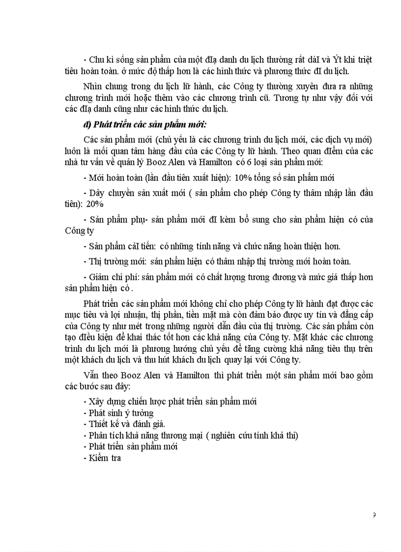 image for page Vận dụng các chính sách Marketing mix tại Trung tâm Du lịch Hà Nội 1