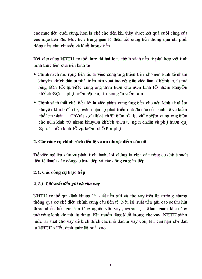 image for page Thực trạng điều hành chính sách tiền tệ ở Việt Nam 1