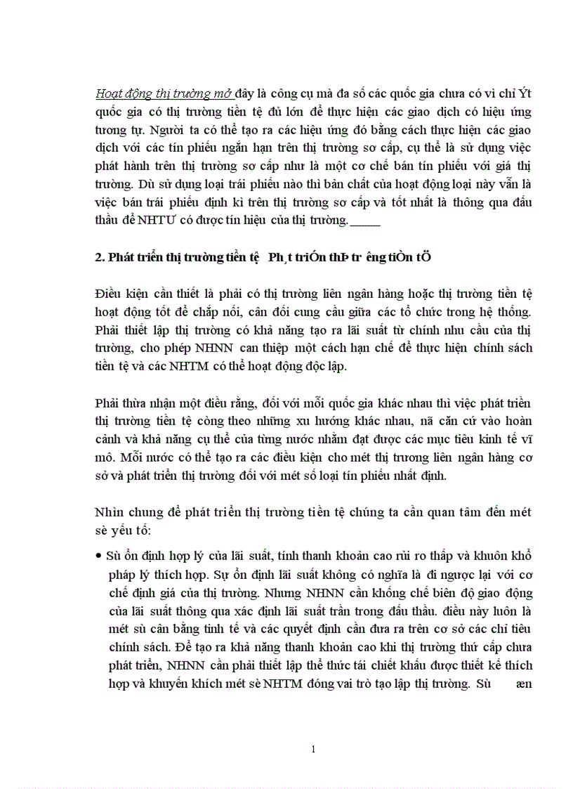 image for page Thực trạng điều hành chính sách tiền tệ ở Việt Nam 1