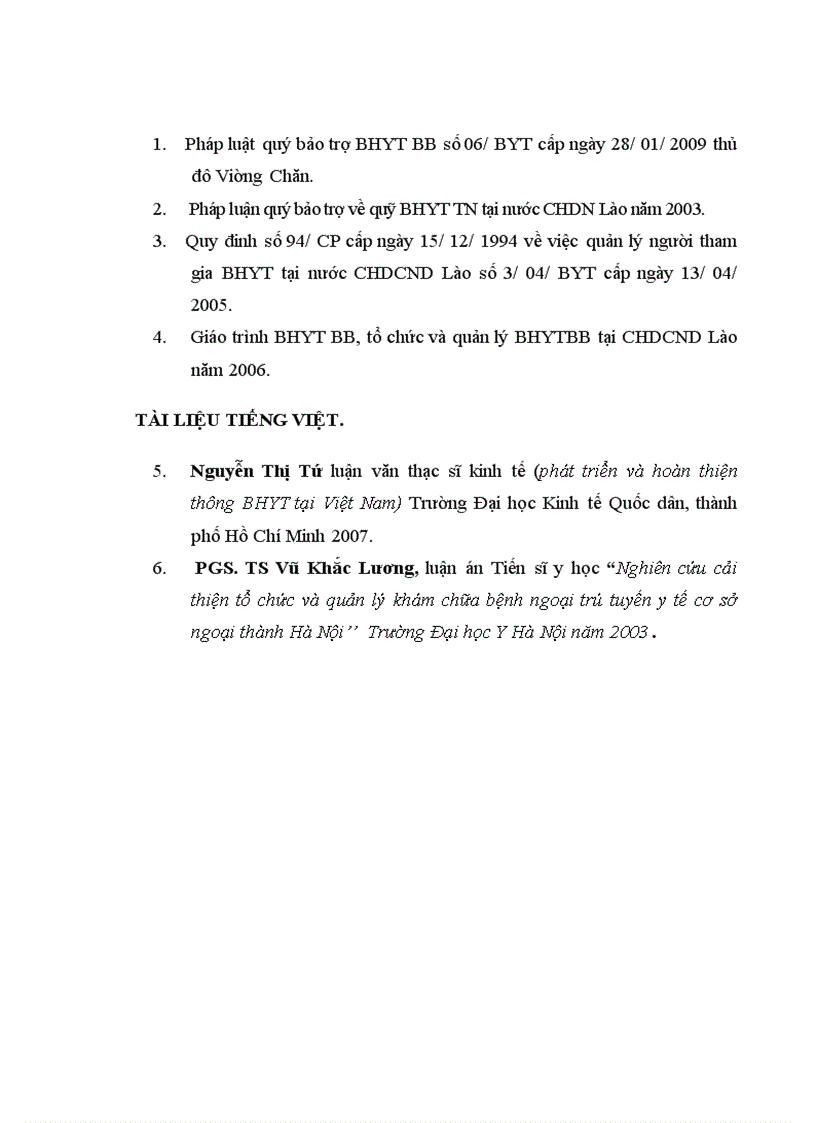 image for page Đánh giá thực trạng bảo hiểm y tế ở nước Cộng hòa Dân chủ Nhân dân Lào 1
