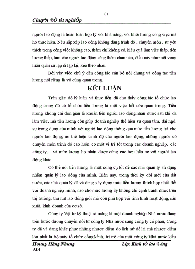 image for page Một số vấn đề về thực trạng công tác trả lương tại công ty Vật tư kỹ thuật xi măng 1