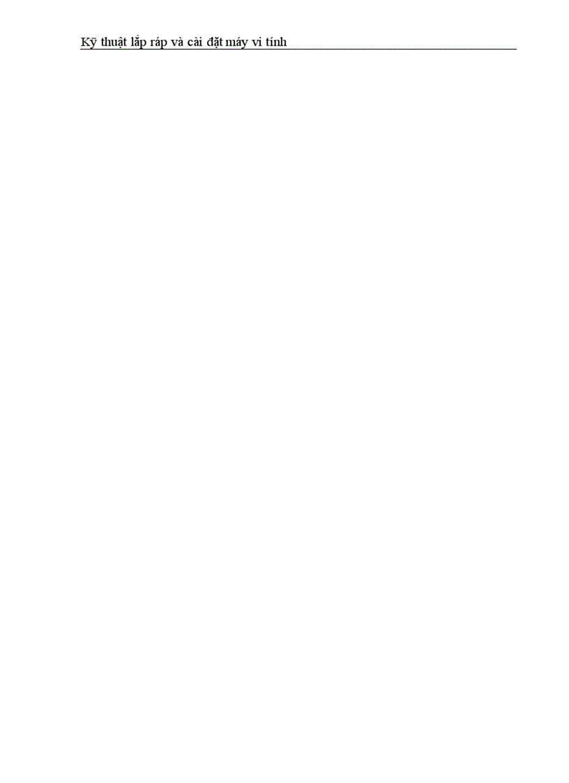 image for page Kỹ thuật lắp ráp và cài đặt máy vi tính 1