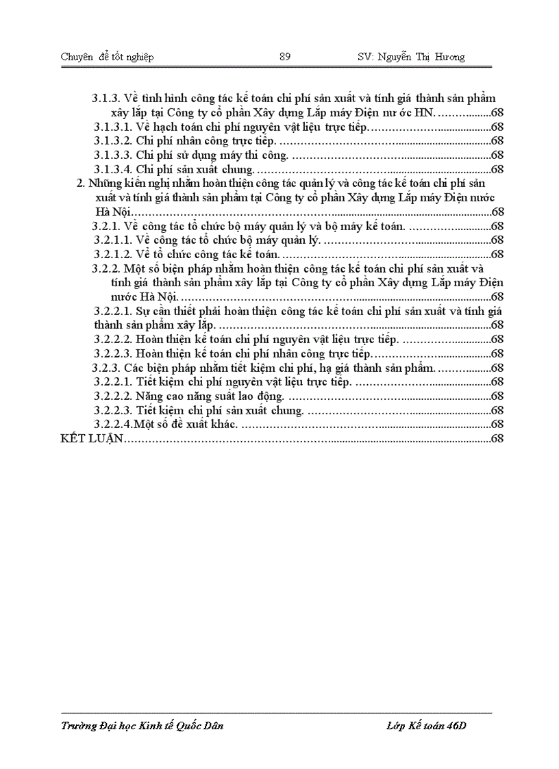 image for page Hoàn thiện kế toán chi phí sản xuất và tính giá thành sản phẩm xây lắp tại Công ty cổ phần Xây dựng Lắp máy Điện nước HN 1