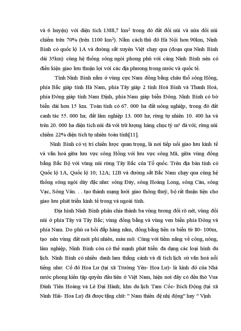 image for page Phát triển kinh tế du lịch ở tỉnh Ninh Bình trong giai đoạn hiện nay