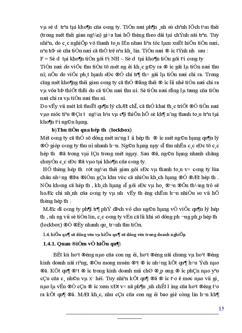 image for page Giải pháp nâng cao hiệu quả sử dụng vốn kinh doanh ở Xí Nghiệp Vận Tải Biển Vinafco 1