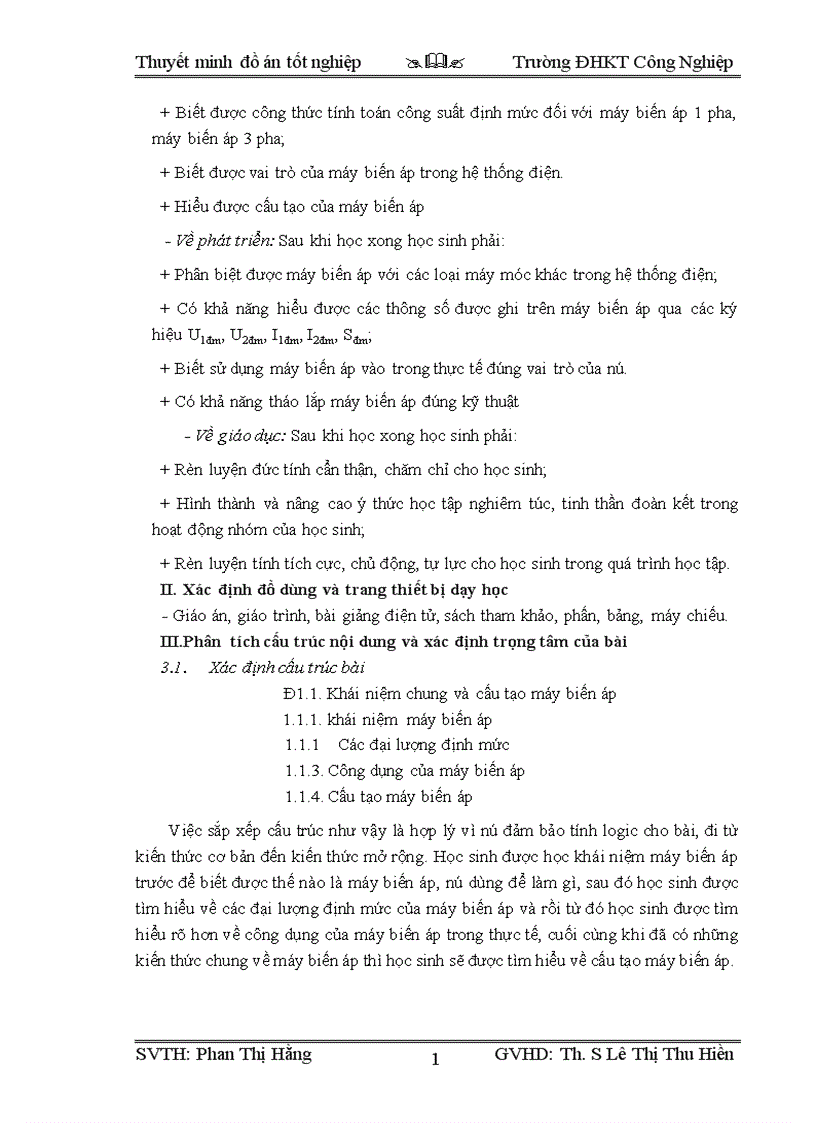 image for page Thiết kế nội dung dạy học theo module